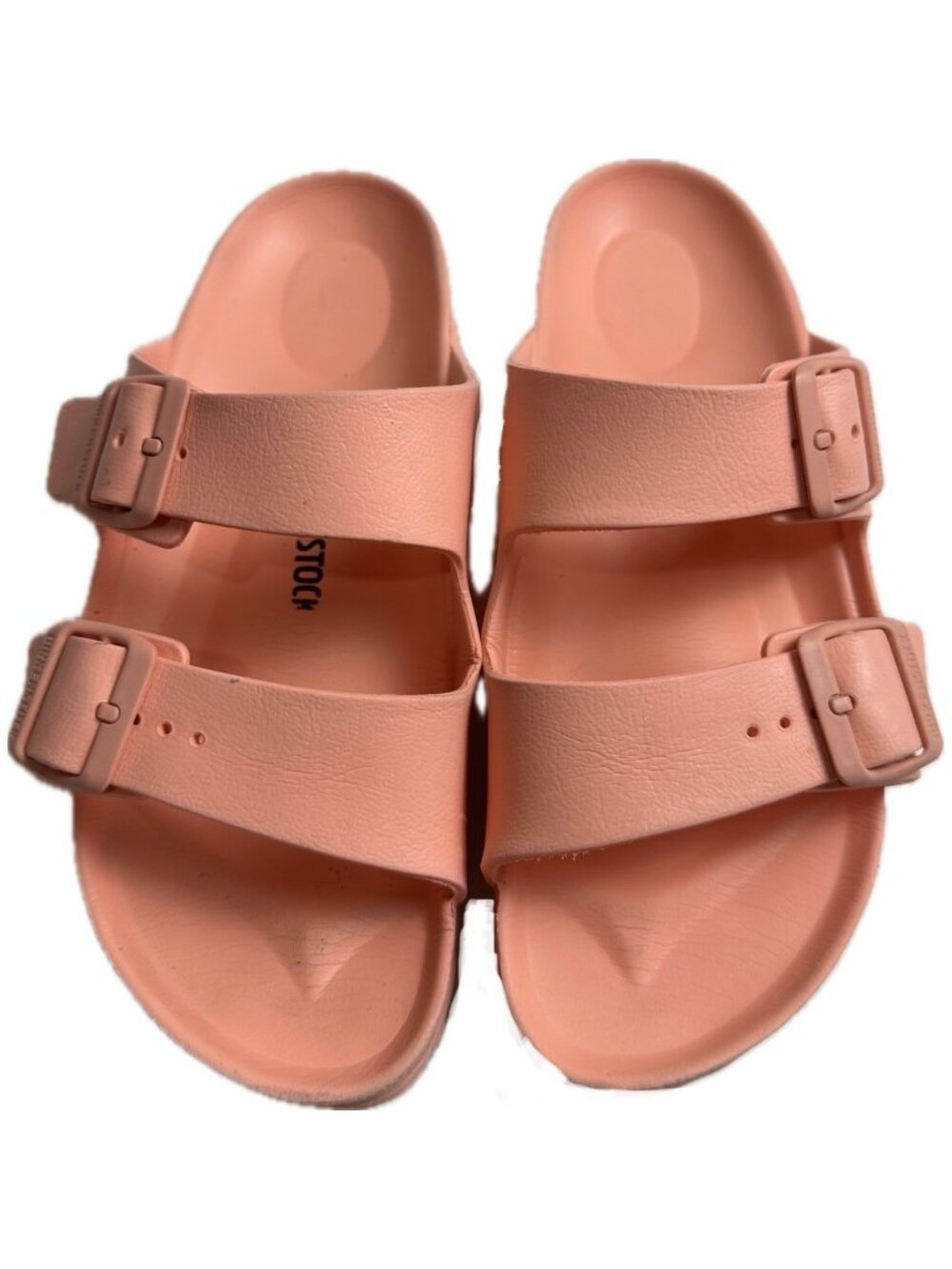 Birkenstock Arizona Essentials EVA Coral Peach Sandals Size US 9 EU 40